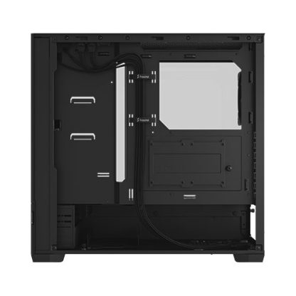 Fractal Design Pop Air (Black TG) Gaming Case w Clear Glass Window, ATX, Hexagonal Mesh Front, 3 Fans