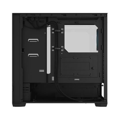 Fractal Design Pop Air RGB (Black TG) Gaming Case w/ Clear Glass Window, ATX, Hexagonal Mesh Front, 3 RGB Fans & ARGB Controller