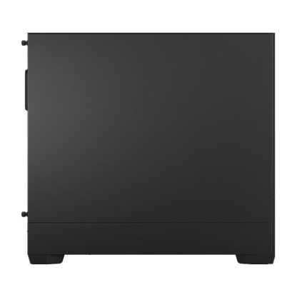 Fractal Design Pop Mini Silent (Black Solid) Gaming Case, Micro ATX, Sound-Damping Steel & Foam, 3 Fans