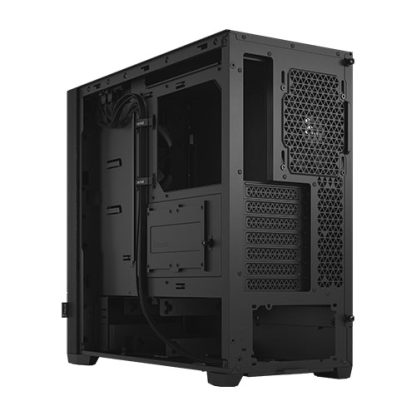 Fractal Design Pop Silent (Black Solid) Gaming Case, ATX, Sound-Damping Steel & Foam, 3 Fans