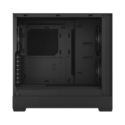Fractal Design Pop Silent (Black TG) Gaming Case w Clear Glass Window, ATX, Sound-Damping Steel & Foam, 3 Fans