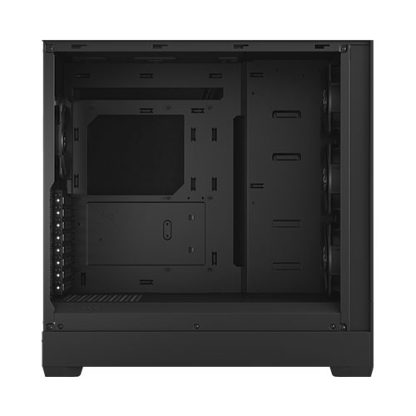 Fractal Design Pop XL Silent (Black Solid) Gaming Case, E-ATX, Sound-Damping Steel & Foam, 4 Fans