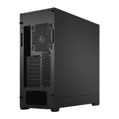 Fractal Design Pop XL Silent (Black Solid) Gaming Case, E-ATX, Sound-Damping Steel & Foam, 4 Fans