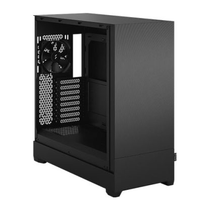 Fractal Design Pop XL Silent (Black Solid) Gaming Case, E-ATX, Sound-Damping Steel & Foam, 4 Fans