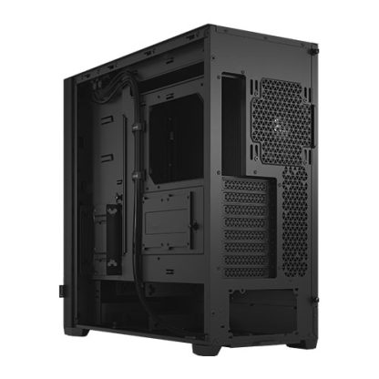 Fractal Design Pop XL Silent (Black Solid) Gaming Case, E-ATX, Sound-Damping Steel & Foam, 4 Fans