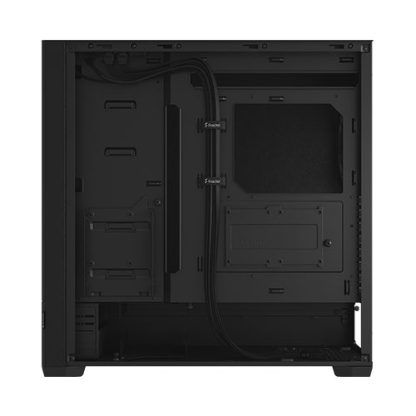 Fractal Design Pop XL Silent (Black Solid) Gaming Case, E-ATX, Sound-Damping Steel & Foam, 4 Fans
