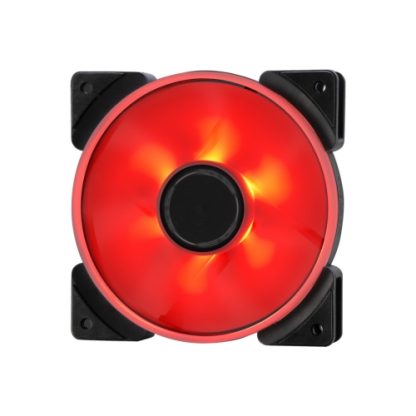 Fractal Design Prisma AL-12PWM 12cm ARGB Case Fan, 7 Blades, Long Life Sleeve Bearing, 500-2000 RPM, Black