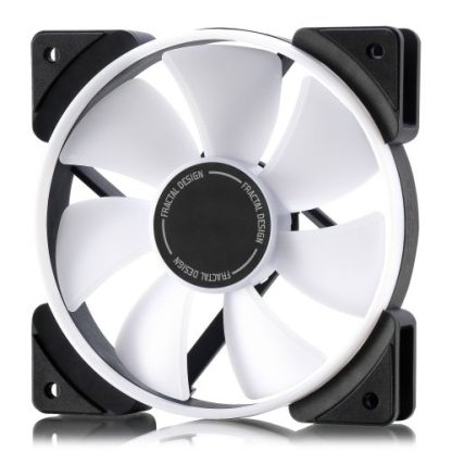 Fractal Design Prisma AL-12PWM 12cm ARGB Case Fans (3 Pack), 7 Blades, Long Life Sleeve Bearing, 500-2000 RPM, Black