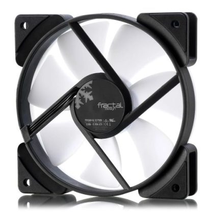 Fractal Design Prisma AL-12PWM 12cm ARGB Case Fans (3 Pack), 7 Blades, Long Life Sleeve Bearing, 500-2000 RPM, Black