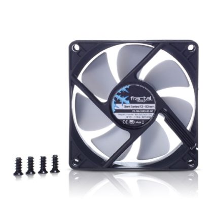 Fractal Design Silent Series R3 8cm Case Fan, 7 Blades, Rifle Bearing, 1600 RPM