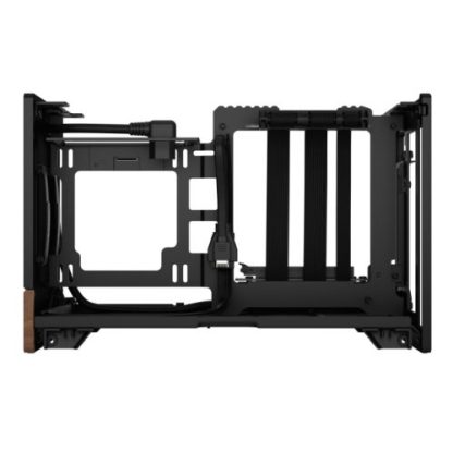 Fractal Design Terra Graphite SFF PC Case, Mini ITX, Walnut Front, Anodized Aluminium Exterior, 322mm GPU Support, Requires SFX-SFX-L PSU,