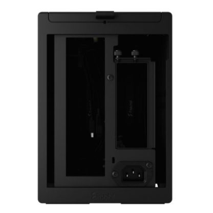 Fractal Design Terra Graphite SFF PC Case, Mini ITX, Walnut Front, Anodized Aluminium Exterior, 322mm GPU Support, Requires SFX-SFX-L PSU,