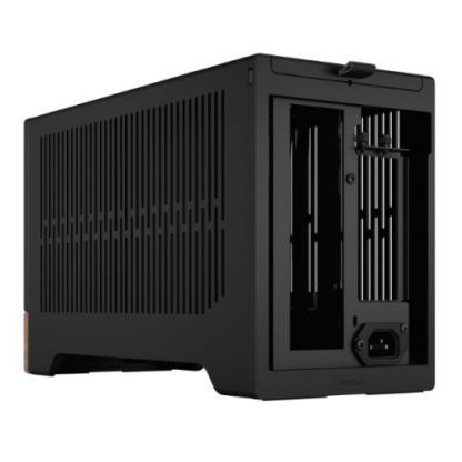 Fractal Design Terra Graphite SFF PC Case, Mini ITX, Walnut Front, Anodized Aluminium Exterior, 322mm GPU Support, Requires SFX-SFX-L PSU,