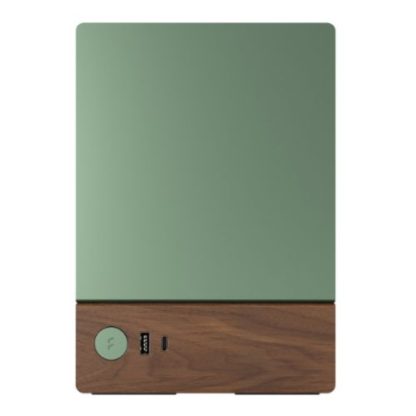 Fractal Design Terra Jade SFF PC Case, Mini ITX, Walnut Front, Anodized Aluminium Exterior, 322mm GPU Support, Requires SFX/SFX-L PSU, USB-C