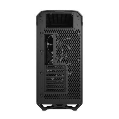 Fractal Design Torrent (Black Solid) Gaming Case, E-ATX, 5 Fans, Fan Hub, Front Grille, USB-C