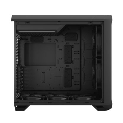 Fractal Design Torrent (Black Solid) Gaming Case, E-ATX, 5 Fans, Fan Hub, Front Grille, USB-C