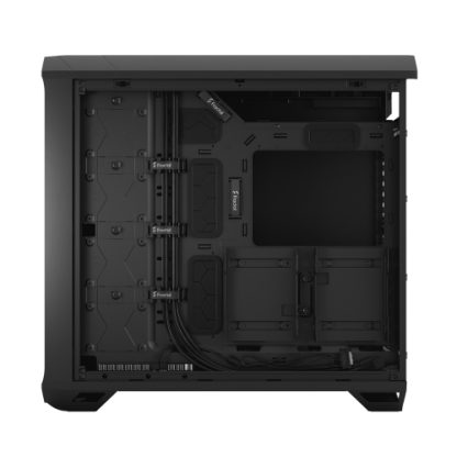 Fractal Design Torrent (Black Solid) Gaming Case, E-ATX, 5 Fans, Fan Hub, Front Grille, USB-C
