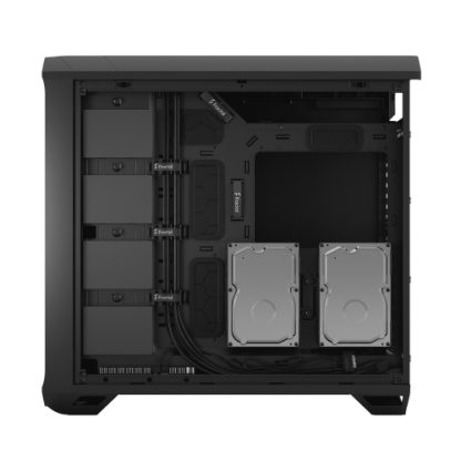 Fractal Design Torrent (Black Solid) Gaming Case, E-ATX, 5 Fans, Fan Hub, Front Grille, USB-C