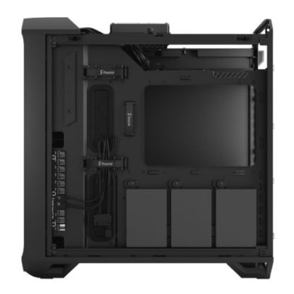 Fractal Design Torrent Compact (Black Solid) Gaming Case, E-ATX, 2 Fans, Fan Hub, Front Grille, USB-C