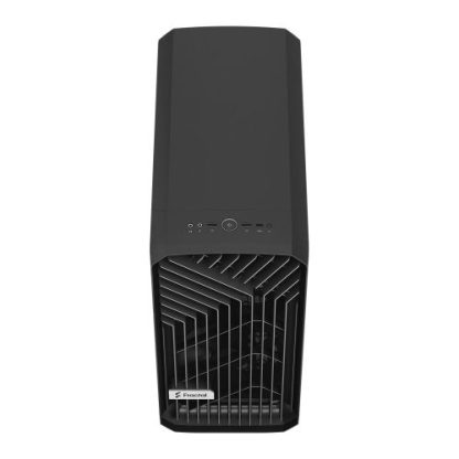 Fractal Design Torrent Compact (Black Solid) Gaming Case, E-ATX, 2 Fans, Fan Hub, Front Grille, USB-C