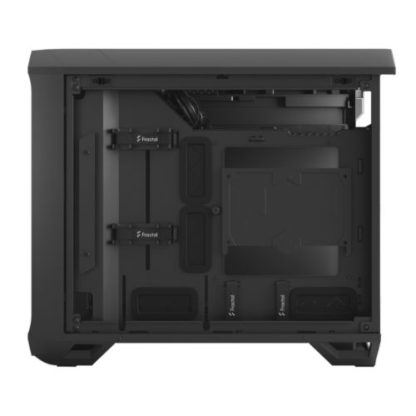 Fractal Design Torrent Nano (Black Solid) Case, Mini ITX, 1 Fan, ATX PSU & 335mm GPU Support, 280mm Watercooling, Front Grille, USB-C