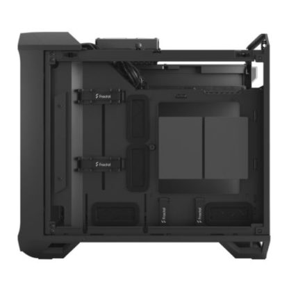 Fractal Design Torrent Nano (Black Solid) Case, Mini ITX, 1 Fan, ATX PSU & 335mm GPU Support, 280mm Watercooling, Front Grille, USB-C