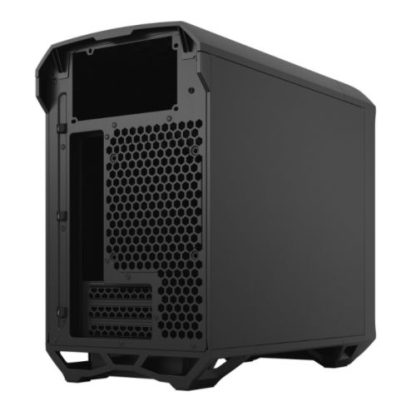 Fractal Design Torrent Nano (Black Solid) Case, Mini ITX, 1 Fan, ATX PSU & 335mm GPU Support, 280mm Watercooling, Front Grille, USB-C