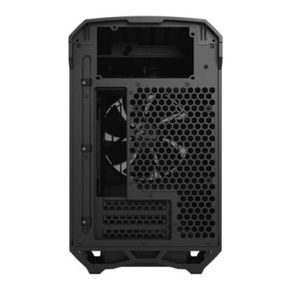 Fractal Design Torrent Nano (Black Solid) Case, Mini ITX, 1 Fan, ATX PSU & 335mm GPU Support, 280mm Watercooling, Front Grille, USB-C