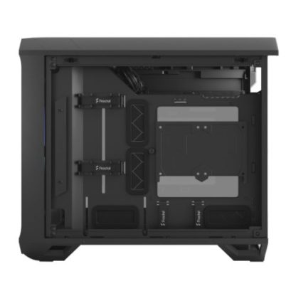 Fractal Design Torrent Nano (Light TG RGB) Case w Light Tint Glass Windows, Mini ITX, 1 RGB Fan, ATX PSU & 335mm GPU Support, 280mm Watercooling, RGB Strip, Front Grille, USB-C