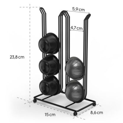 Hama Xavax Coffee Capsule Stand for Dolce Gusto, Nespresso Vertuo, Holds 16 Capsules