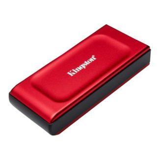 Kingston XS1000 2TB Pocket Size External SSD, USB 3.2 Gen2 Type-A, Red
