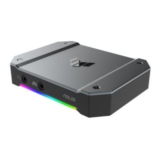 Asus CU4K30 TUF Gaming USB-C Capture Box - 4K30 Video w/ Near-Zero Latency, RGB Lighting