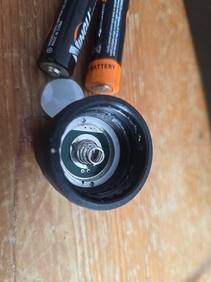 3W Led Indestructible Torch Super Tough Ip54 140 Lumens.