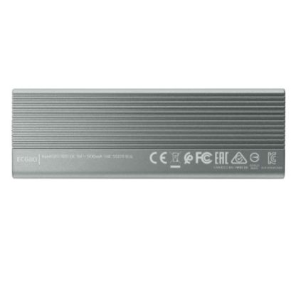 ADATA EC680 M.2 NVMe SSD Enclosure, PCIe Gen3, USB 3.2 Gen2 Type-C, Tool-less Installation