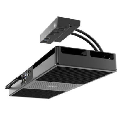 Arctic Senza Under Desk PC, Ryzen 7 5700G, 32GB DDR4, 1TB SSD, Wi-Fi 6E, 2.5G LAN, USB-C, Silent Passive Cooling, Windows 11 Pro N