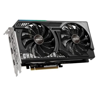 Asrock RX9060 XT Challenger 8GB OC, PCIe5, 8GB DDR6, HDMI, 2 DP, 3290MHz Clock, LED Indicator, Overclocked