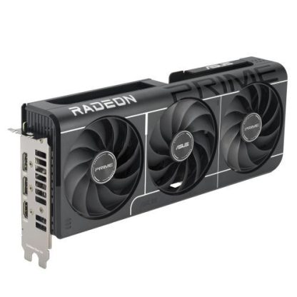 Asus PRIME RX9060 XT OC, PCIe5, 16GB DDR6, HDMI, 2 DP, 3330MHz Clock, Overclocked, Compact SFF-Ready