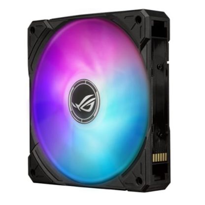 Asus ROG Ryuo IV SLC 360 ARGB Liquid CPU Cooler, Movable 6.67" Curved AMOLED Display, Shortened Tubing, Daisy-Chained ARGB Fans