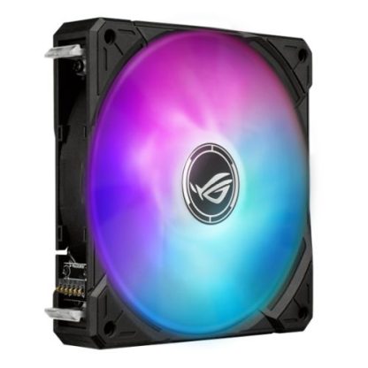 Asus ROG Ryuo IV SLC 360 ARGB Liquid CPU Cooler, Movable 6.67" Curved AMOLED Display, Shortened Tubing, Daisy-Chained ARGB Fans