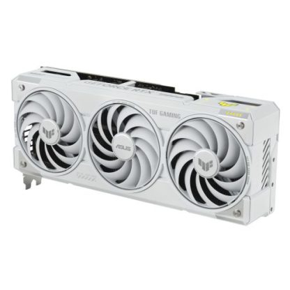 Asus TUF GAMING RTX5070 Ti OC White, PCIe5, 16GB DDR7, 2 HDMI, 3 DP, 2610MHz Clock, RGB Lighting, Overclocked