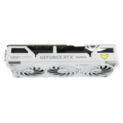 Asus TUF GAMING RTX5070 Ti OC White, PCIe5, 16GB DDR7, 2 HDMI, 3 DP, 2610MHz Clock, RGB Lighting, Overclocked