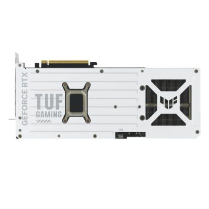Asus TUF GAMING RTX5070 Ti OC White, PCIe5, 16GB DDR7, 2 HDMI, 3 DP, 2610MHz Clock, RGB Lighting, Overclocked