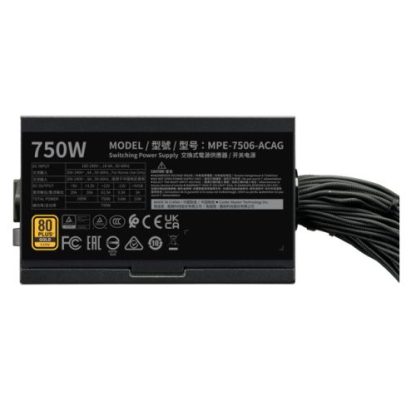 Cooler Master 750W MWE Gold V3 ATX 3.1 PSU, Fully Wired, HDB Bearing Fan, 80+ Gold