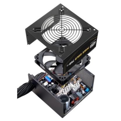 Cooler Master 750W MWE Gold V3 ATX 3.1 PSU, Fully Wired, HDB Bearing Fan, 80+ Gold