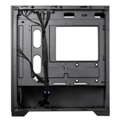 Cooler Master Elite 302 Gaming Case w Glass Side, Micro ATX, 3x ARGB Fans, PSU Shroud, Intake Grill, USB-C, Black