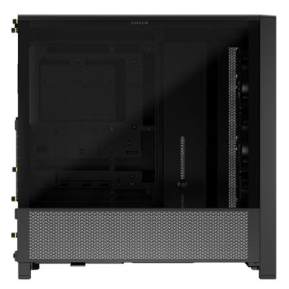 Corsair FRAME 4000D RS Modular Gaming Case w Glass Side, E-ATX, 3x PWM Fans, InfiniRail Fan Mounting, USB-C, Asus BTF Compatible, Black CAA-COR4000DFRAMERS