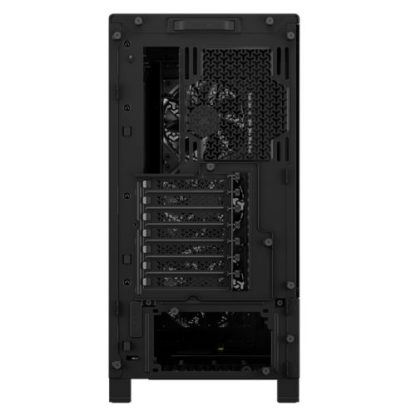 Corsair FRAME 4000D RS Modular Gaming Case w Glass Side, E-ATX, 3x PWM Fans, InfiniRail Fan Mounting, USB-C, Asus BTF Compatible, Black CAA-COR4000DFRAMERS