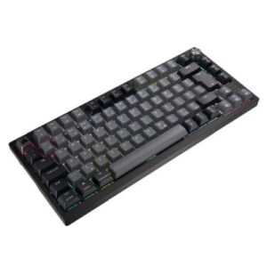Corsair K65 PLUS Wireless Compact 75% Mechanical RGB Gaming Keyboard, Wireless Btooth USB, MLX Red Linear Switches, Sound Dampening, Black