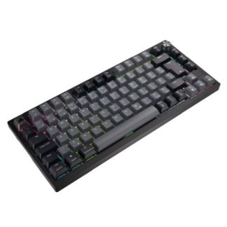 Corsair K65 PLUS Wireless Compact 75% Mechanical RGB Gaming Keyboard, Wireless Btooth USB, MLX Red Linear Switches, Sound Dampening, Black
