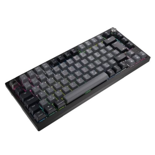 Corsair K65 PLUS Wireless Compact 75% Mechanical RGB Gaming Keyboard, Wireless Btooth USB, MLX Red Linear Switches, Sound Dampening, Black